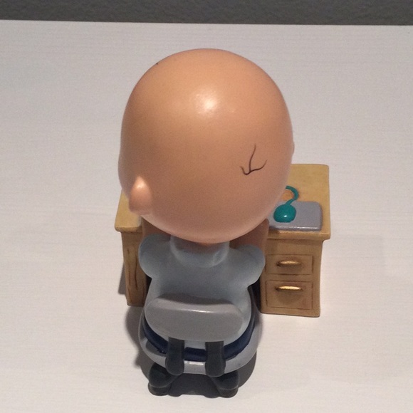 Peanuts Charlie Brown Figurine Cyber Chuck Hallmark Peanuts Gallery 2001 in Box - Picture 5 of 10